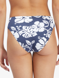 2 Beach Classics Mid Hipster Bikini Bottoms Blue ARJX403524 Roxy