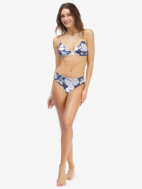 1 Beach Classics Mid Hipster Bikini Bottoms Blue ARJX403524 Roxy