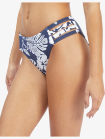 3 Beach Classics Mid Hipster Bikini Bottoms Blue ARJX403524 Roxy