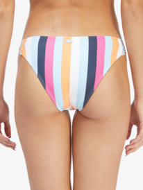 roxy, Beach Classics Moderate Coverage Bikini Bottoms, COOL BLUE THROWBACK STRIPE (bzq3) PT BEACH CLASSICS MOD BOTTOM ARJX403526