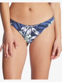 0 Printed Beach Classics Cheeky Bikini Bottoms Blue ARJX403529 Roxy