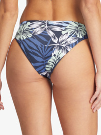 2 Printed Beach Classics Hipster Bikini Bottoms Blue ARJX403531 Roxy