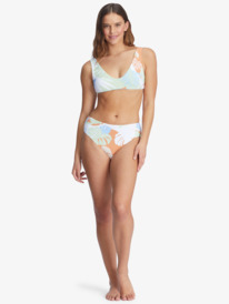 1 Wildflowers Reversible Full Bikini Bottoms White ARJX403534 Roxy