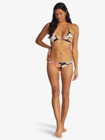 3 Printed Beach Classics Hipster Bikini Bottoms Black ARJX403535 Roxy