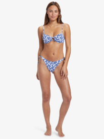 4 Palm Cruz - Cheeky Bikini Bottoms for Women Bleu ARJX403568 Roxy