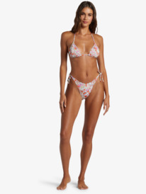 2 Printed Beach Classics Cheeky Bikini Bottoms Orange ARJX403573 Roxy