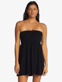 2 La Bomba Strapless Dress Black ARJX603161 Roxy