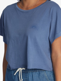 3 Having Fun T-Shirt Blue ARJZT07136 Roxy