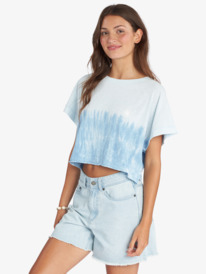 3 Sun Around Us Drop Shoulder T-Shirt  ARJZT07240 Roxy