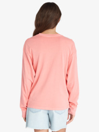 2 Sunset Photo Oversized Long Sleeve T-Shirt Pink ARJZT07271 Roxy