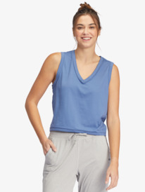roxy, Sun Might Shine V-Neck Débardeur, BIJOU BLUE (bng0) SUN MIGHT SHINE VNECK ARJZT07276