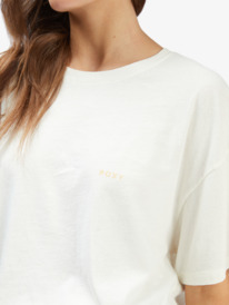 5 Beachy Keen Oversized Graphic T-Shirt White ARJZT07315 Roxy