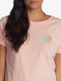3 Kinda Salty Screen Tee Pink ARJZT07435 Roxy