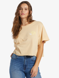 0 Better Beach T-Shirt Beige ARJZT07498 Roxy
