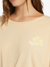 2 Better Beach T-Shirt Beige ARJZT07498 Roxy