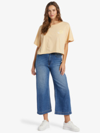 4 Better Beach T-Shirt Beige ARJZT07498 Roxy