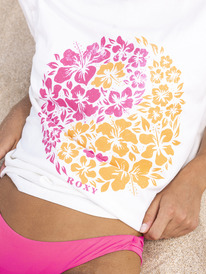 1 Yang World - Oversized T-Shirt for Women Blanc ARJZT07558 Roxy