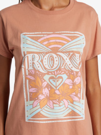 2 Roxy Rays Oversized T-Shirt Brown ARJZT07559 Roxy