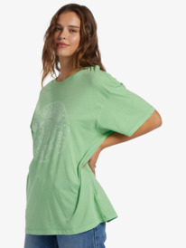 1 Circle Time T-Shirt Green ARJZT07585 Roxy