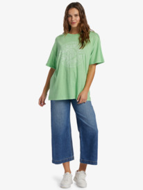 3 Circle Time T-Shirt Green ARJZT07585 Roxy