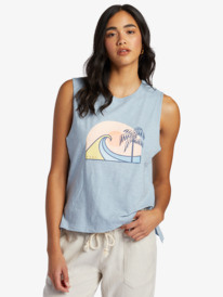 0 Greatest Wave Muscle Tank Blue ARJZT07649 Roxy