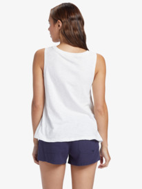 roxy, Mountain Day - Sleeveless T-Shirt for Women, SNOW WHITE (wbk0) Mountain Day - Sleeveless T-Shirt for Women ARJZT07676