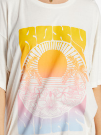 2 Sunrise Tropics T-Shirt White ARJZT07680 Roxy