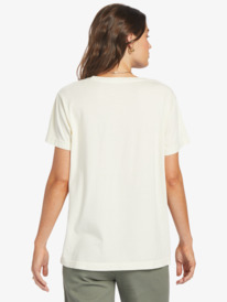 4 Mele Tiki Boyfriend T-Shirt White ARJZT07726 Roxy