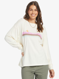 3 Forest By Night Olst T-Shirt White ARJZT07731 Roxy