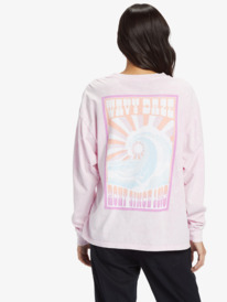10 Wavy Daze Olst T-Shirt Pink ARJZT07732 Roxy