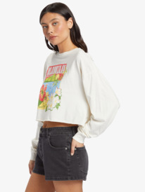 5 Hawaiian Vacay Olsc T-Shirt White ARJZT07734 Roxy