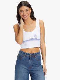 Sunset Strip Dive In - CroppedVest Top for Women  ARJZT07735
