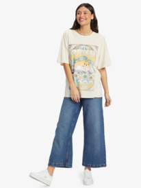 4 Desertscape Xbfc T-Shirt Beige ARJZT07738 Roxy