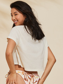 4 Made Of Sunshine T-Shirt White ARJZT07741 Roxy