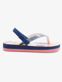 1 Toddler's Pebbles Sandals Blue AROL100004 Roxy