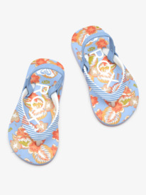 7 Girls Pebbles Flip-Flops Blue AROL100004 Roxy