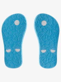 4 Toddler's Tahiti Flip-Flops Blue AROL100005 Roxy