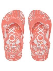 3 Toddler's Tahiti Flip-Flops Pink AROL100005 Roxy