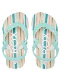 3 Toddler's Tahiti Flip-Flops Orange AROL100005 Roxy
