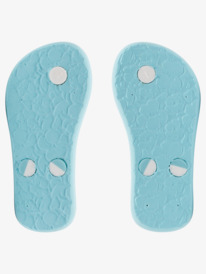4 Toddler's Tahiti Flip-Flops Blue AROL100005 Roxy