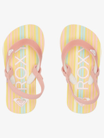 2 Toddler's Tahiti Flip-Flops Yellow AROL100005 Roxy