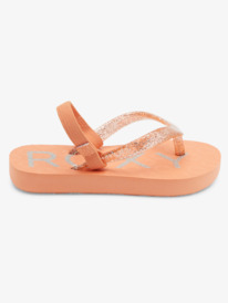 5 Toddlers Viva Sparkle Sandals Orange AROL100014 Roxy
