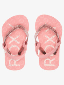 3 Toddler's Viva Sparkle Sandals Red AROL100014 Roxy