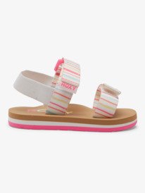 1 Toddler's Roxy Cage Sandals White AROL100020 Roxy
