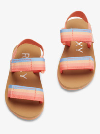 7 Toddler's Roxy Cage Sandals Orange AROL100020 Roxy