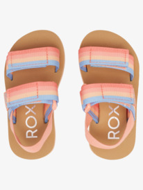 3 Toddler's Roxy Cage Sandals Orange AROL100020 Roxy
