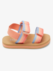 5 Toddler's Roxy Cage Sandals Orange AROL100020 Roxy