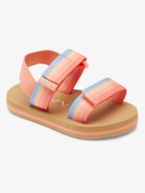 6 Toddler's Roxy Cage Sandals Orange AROL100020 Roxy