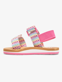 3 Toddler's Roxy Cage Sandals White AROL100020 Roxy