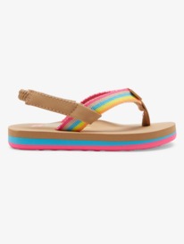 2 Colbee - Sandalias para Chicas Naranja AROL100022 Roxy